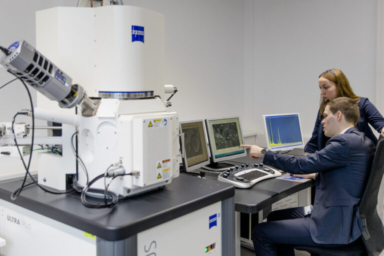 Mikroskopische Untersuchungen