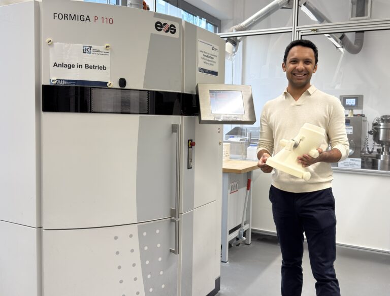 Deutschlandstipendium mit Schwerpunkt Kunststofftechnik für LKT-Hiwi