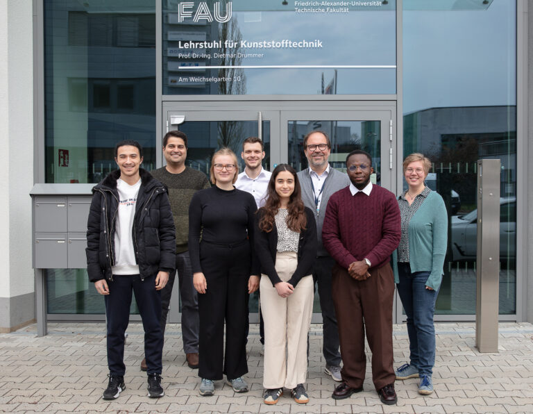 Französische Austauschstudierende am LKT